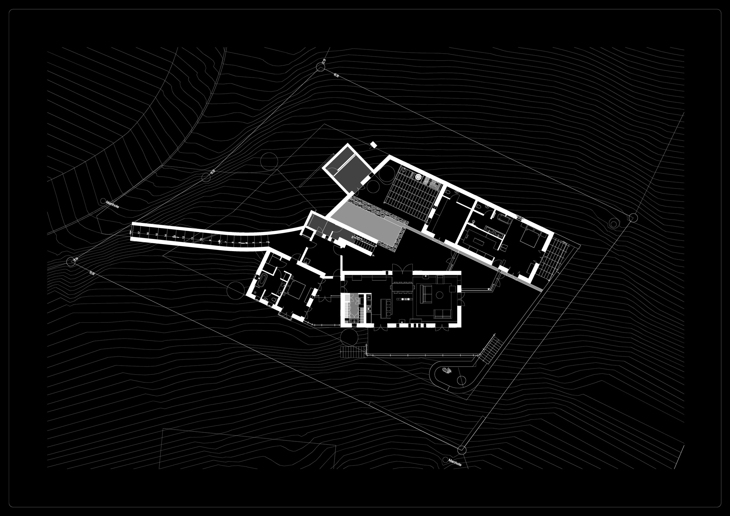 Piet se Pad — ground floor plan